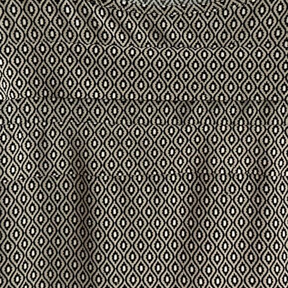 Dana Buchman Brown & Black Diamond Patterned Blouse, Medium, Pre-owned - Picture 4 of 7